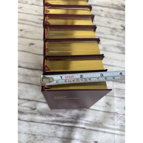 Works of Shakespeare Mini Red Gold Hardcover 1-6 Volume Set & 9 - Picture 11 of 13